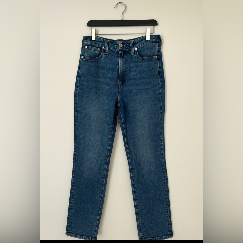 Madewell the curvy Perfect vintage Blue Denim Jeans